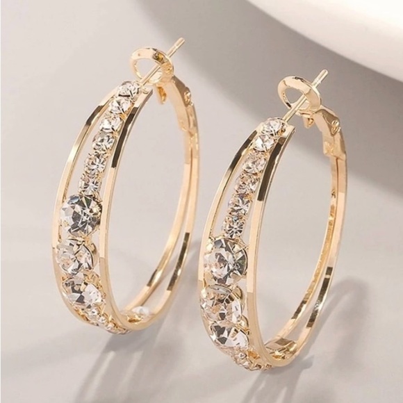 Chic Nation Jewelry - NWT Gold Hoops 💎​​